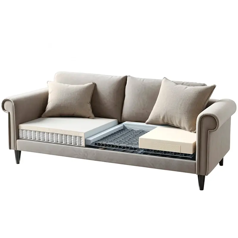 Замена наполнителя в мягкой мебели